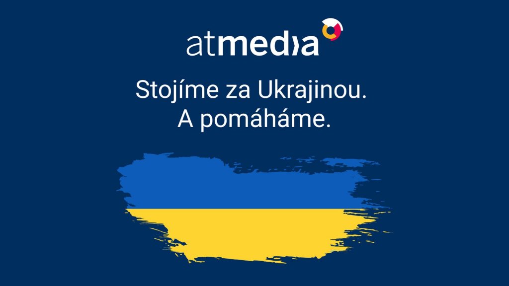 Atmedia stojí za Ukrajinou a otevírá mediální prostor ve prospěch kampaně na její podporu